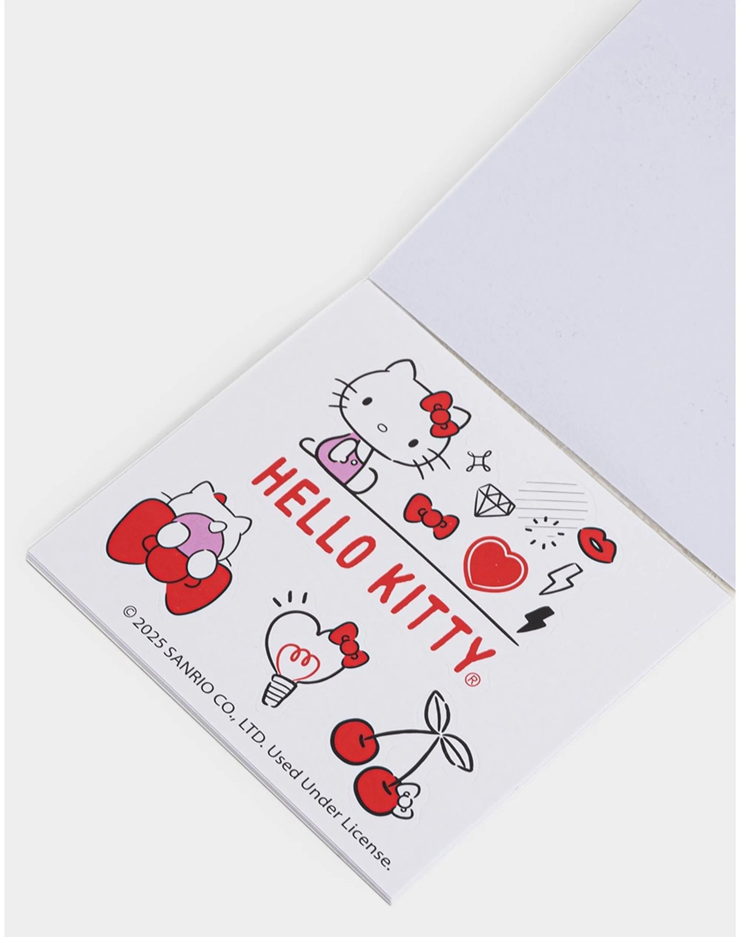 Mini album de adesivos hello kitty