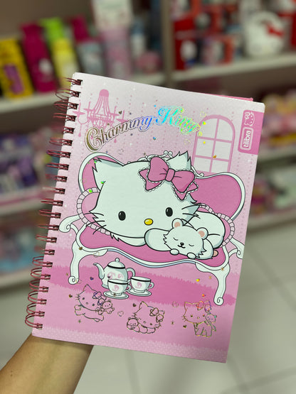 CADERNO VINTAGE CHARMMY KITTY
