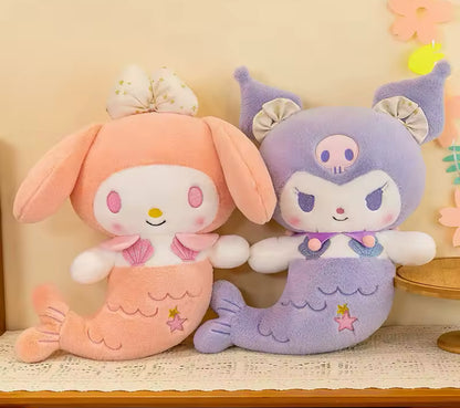 PELÚCIA KUROMI E MY MELODY 55cm