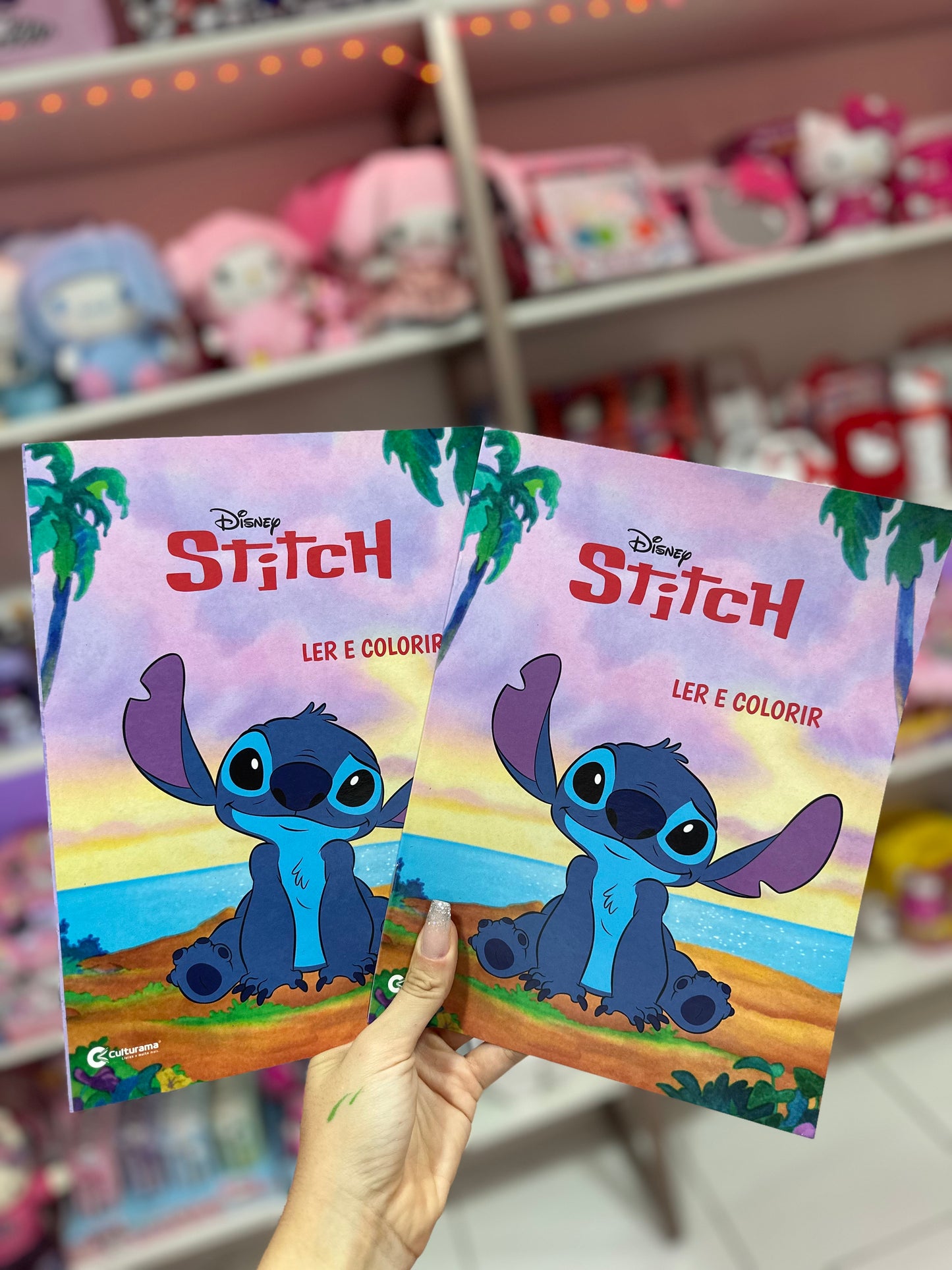 LIVRO DE COLORIR STITCH