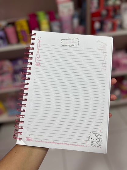 CADERNO VINTAGE CHARMMY KITTY
