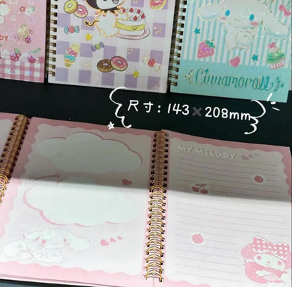 CADERNINHOS SANRIO A5