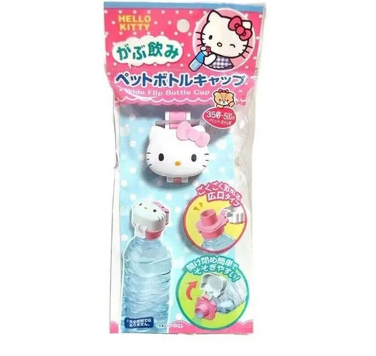 TAMPA PARA GARRAFA PET HELLO KITTY