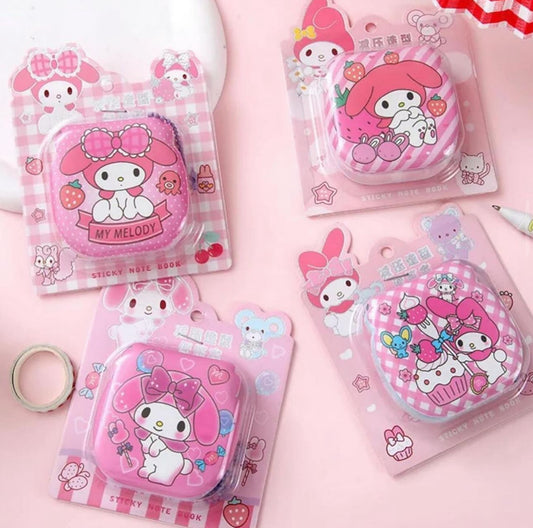 CHAVEIRO E BLOCO DE NOTAS MY MELODY