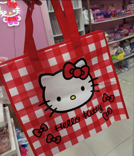 ECOBAG TAM G HELLO KITTY