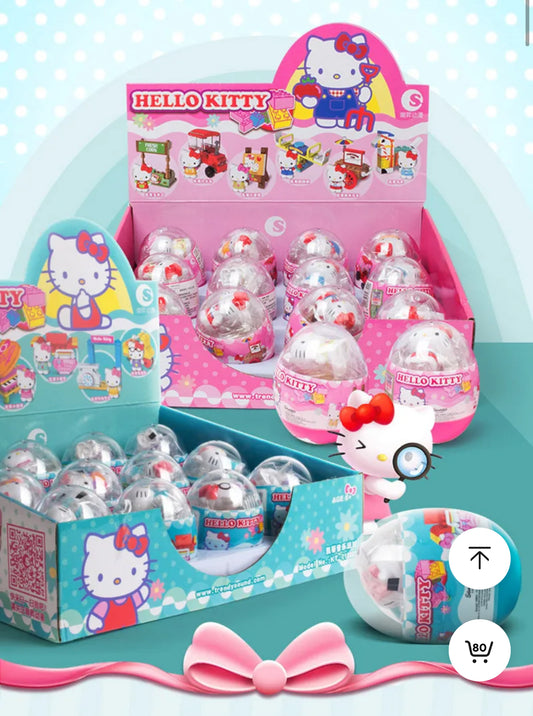 OVO SURPRESA LEGO HELLO KITTY