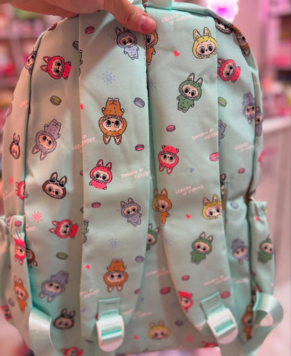 Mochila labubu grande com chaveiro