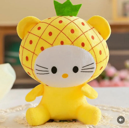 PELÚCIA HELLO KITTY ABACAXI