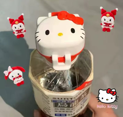 TAMPA PARA GARRAFA PET HELLO KITTY