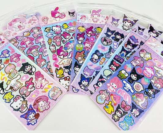 CARTELA ADESIVO SANRIO VARIADOS