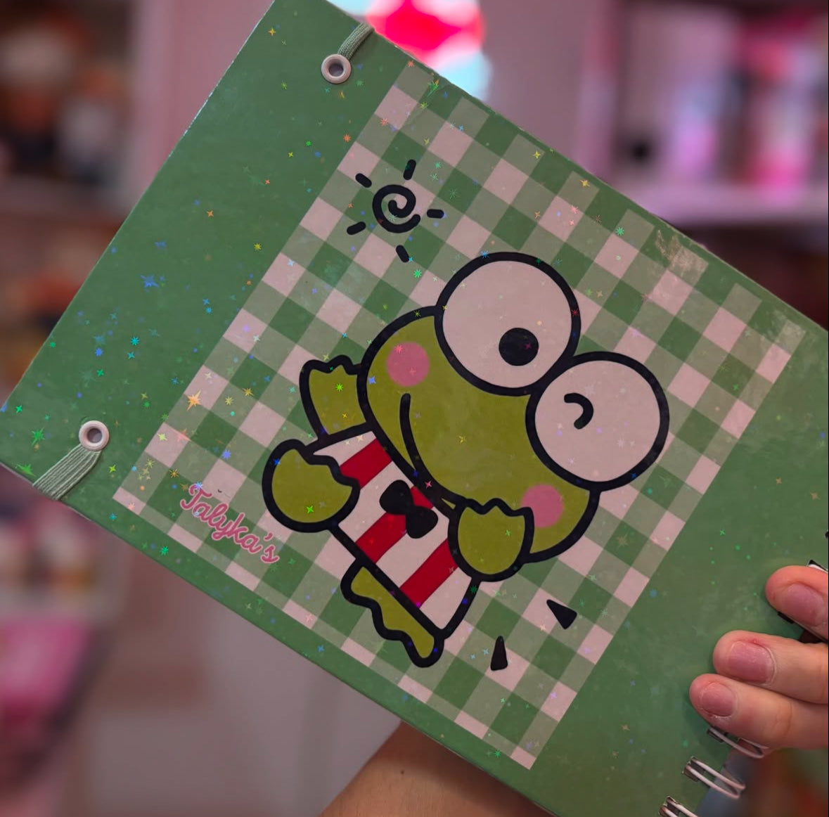 Livro de colorir Keroppi