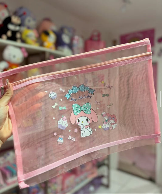 PASTA DE DOCUMENTOS SANRIO