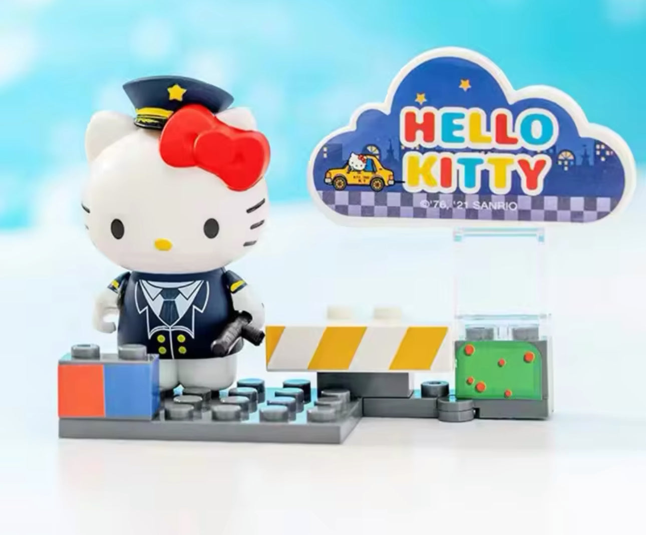 CABEÇA HELLO KITTY SURPRESA LEGO DE PROFISSÃO