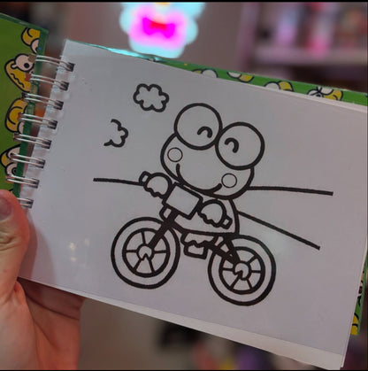 Livro de colorir Keroppi