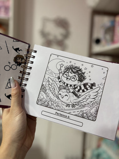 LIVRO DE COLORIR HARRY POTTER