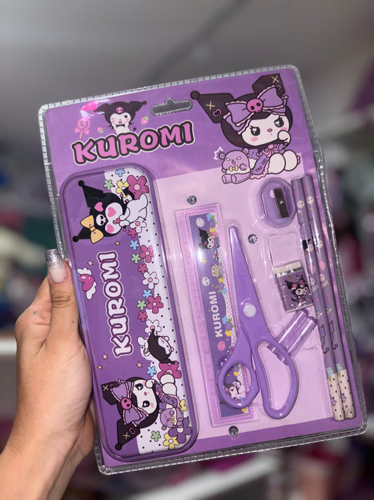 KIT ESCOLAR KUROMI