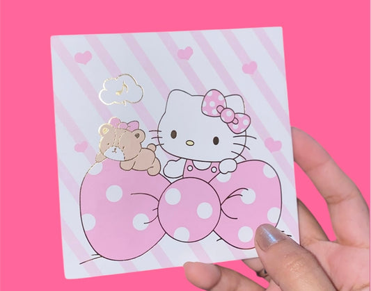 Paleta de sombras Hello Kitty pequena