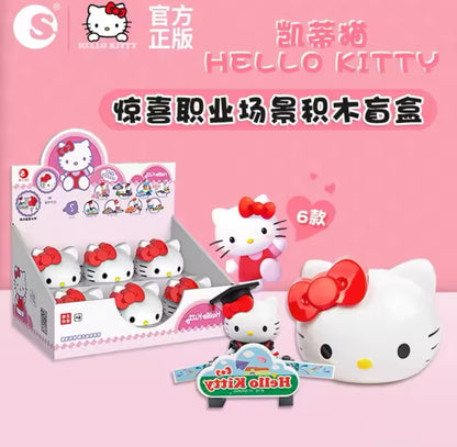 CABEÇA HELLO KITTY SURPRESA LEGO DE PROFISSÃO