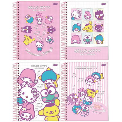 CADERNO HELLO KITTY AND FRIENDS 2025