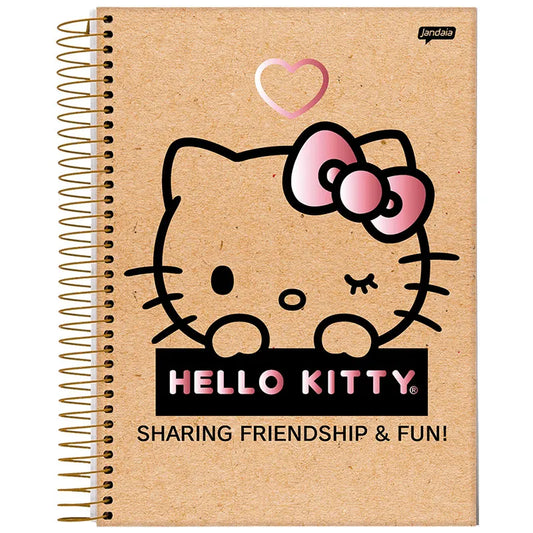 CADERNO HELLO KITTY 10 MATERIAS