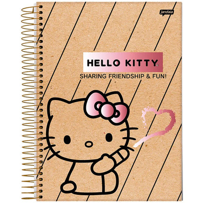 CADERNO HELLO KITTY 10 MATERIAS