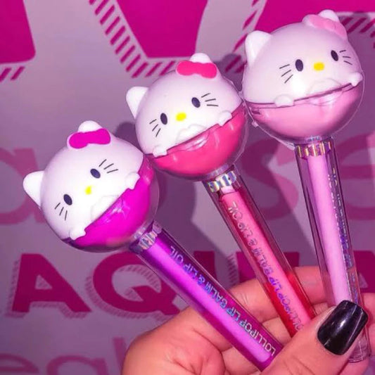 LIP GLOSS E LIP BALM HELLO KITTY