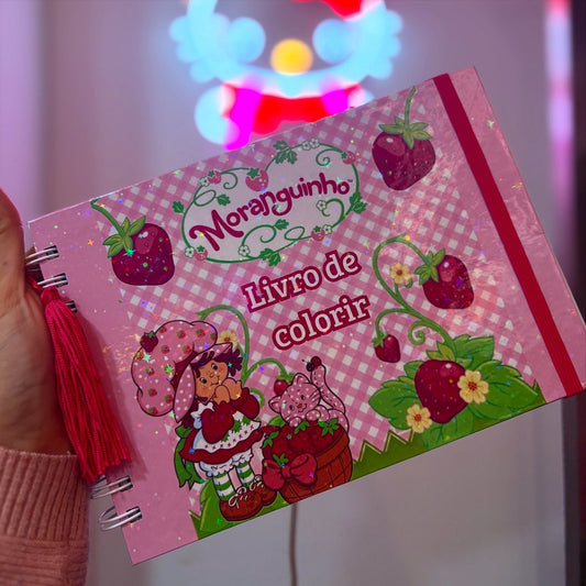 LIVRO DE COLORIR MORANGUINHO