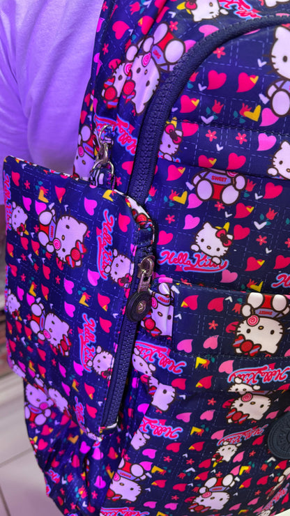MOCHILA HELLO KITTY E KIPLING