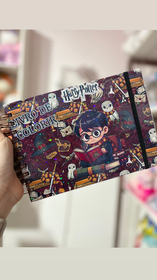 LIVRO DE COLORIR HARRY POTTER