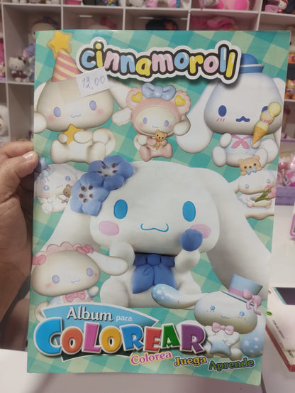 REVISTA DE COLORIR HELLO KITTY E AMIGOS