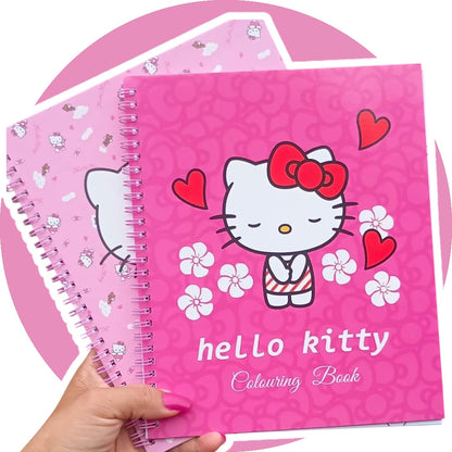 LIVRO DE COLORIR HELLO KITTY