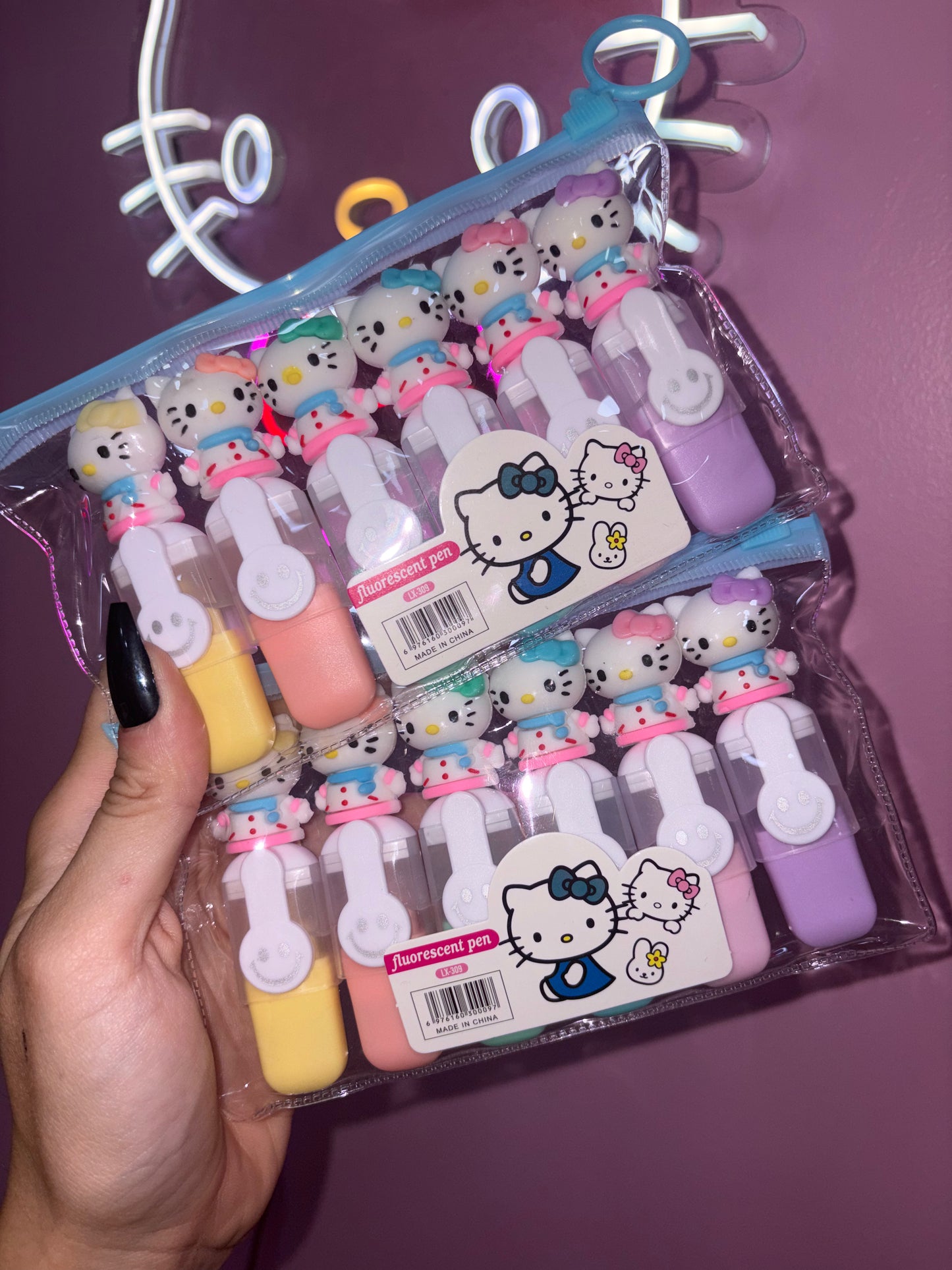 MARCADOR DE TEXTO HELLO KITTY