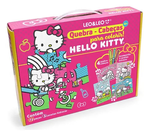 QUEBRA CABEÇA HELLO KITTY