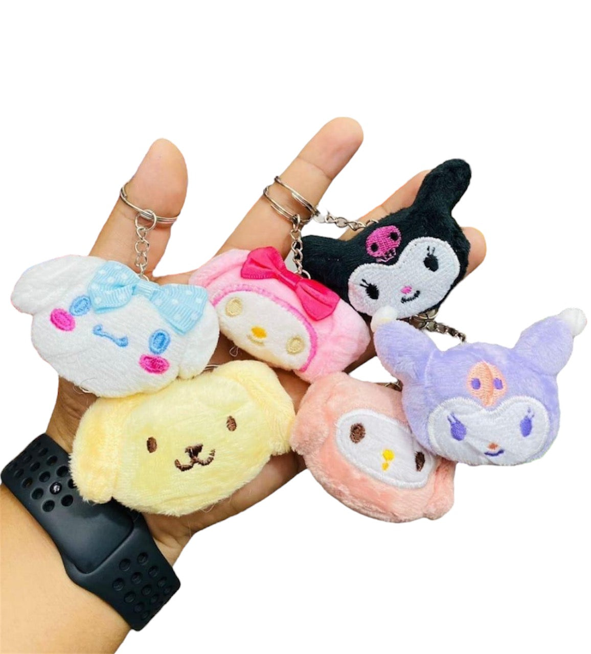 CHAVEIROS SANRIO PELUCIA