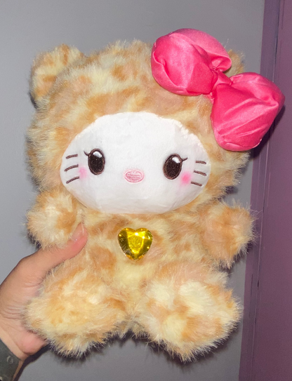 PELÚCIA DE ONCINHA HELLO KITTY 30Cm