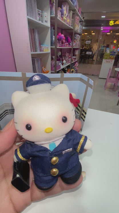 KIT VINTAGE SUPER RARO IMPORTADO JAPÃO ANOS 2000 HELLO KITTY E DANIEL COMISSÁRIO DE BORDO